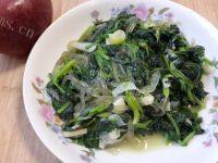 家常菜菠菜粉丝