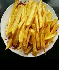 炸薯条做法图解5)