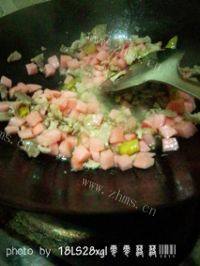 泡萝卜炒肉做法图解6)