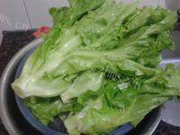 甘脆的清炒生菜做法图解1)