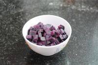 「手工美食」紫薯马芬做法图解2)