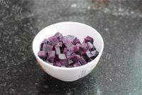 「手工美食」紫薯马芬的做法图解二