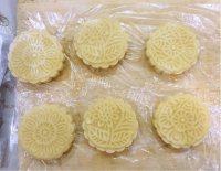甜香的白豆沙月饼做法图解17)