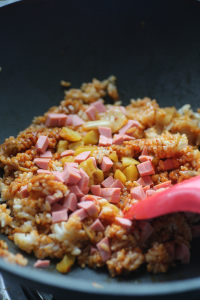美味的泡菜炒饭