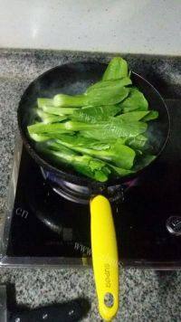 家常菜白灼广东菜心做法图解3)