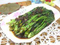 简单的豆豉油麦菜
