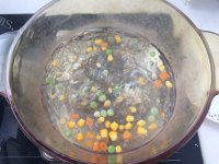 鲜美咸蛋黄冬瓜蛤蜊浓汤的做法图解一