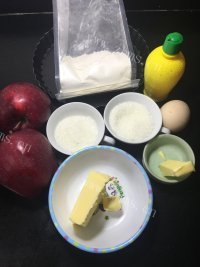 自制焦糖苹果派做法图解1)