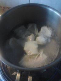 自己做的鲜肉小馄饨