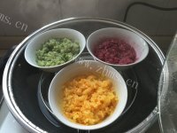 自制彩色饭团做法图解5)