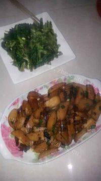 家常菜五花肉炖土豆