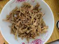 家常菜干豆角炒肉做法图解1)
