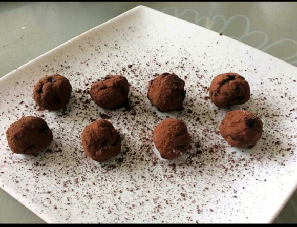 诱人的松露巧克力
