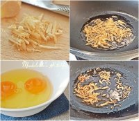 喷香的姜蛋炒饭做法图解1)