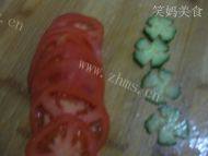 鲜美可口的番茄蛋花汤做法图解3)