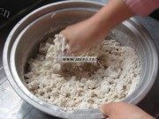 自制山西特色小吃炒盔垒做法图解3)