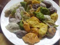 彩色馒头五彩水饺做法图解13)
