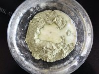 自制抹茶葡萄干司康做法图解4)