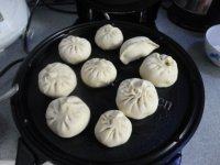自己做的生煎包子做法图解13)