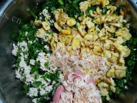 美味豆腐韭菜盒子做法图解5)