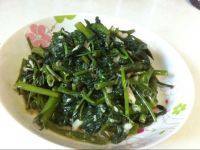 家常菜腐乳炒空心菜