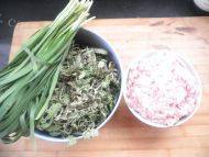 色香的荠菜饺子做法图解1)