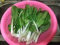 家常菜蚝油小白菜做法图解2)