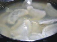 自己做的芹菜饺子