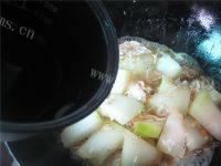 家常菜虾皮焖冬瓜做法图解5)