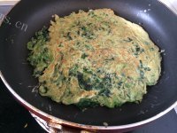 自制菠菜饼做法图解5)
