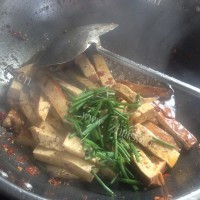 家常菜炒豆腐干