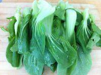 家常菜香菇炒油菜做法图解1)