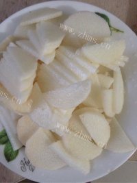 美味的鱼饼山药做法图解4)