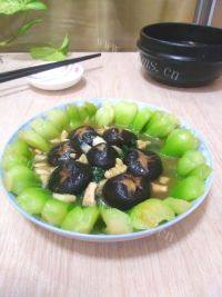 口感丰厚的香菇扒油菜