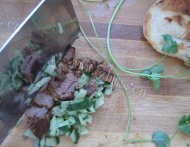 传统美食陕西肉夹馍做法图解11)