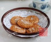 豆沙南瓜饼