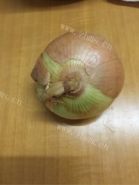 家常菜洋葱炒蛋做法图解1)