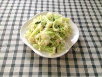 家常菜清炒花菜