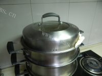 颜值高三色蔬菜花卷做法图解9)