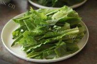 鲜香的蒜蓉油麦菜做法图解1)