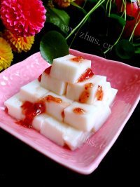 家常菜杏仁豆腐