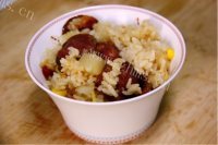 特下饭的香肠焖饭做法图解10)