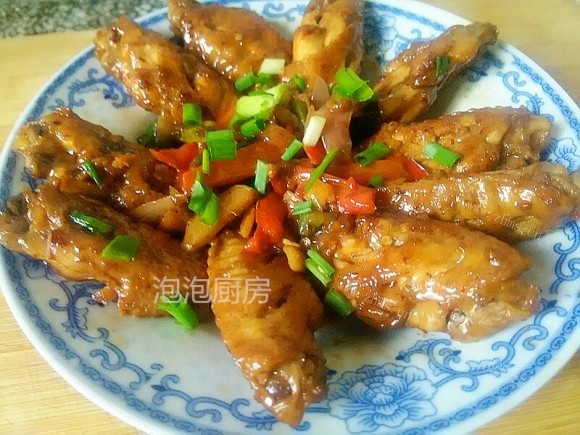 美味的红烧鸡翅