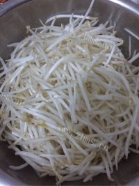 素炒豆芽做法图解1)