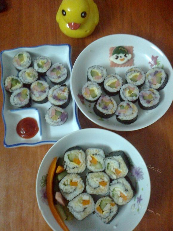 喷香的紫菜包饭