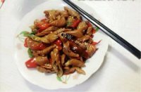 家常菜辣炒肥肠