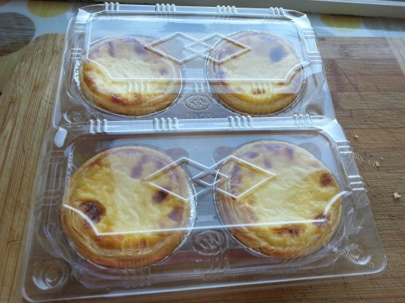 独特的原味蛋挞
