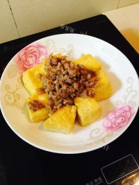 美味营养的肉末豆腐做法图解16)