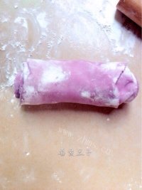 自制紫薯玫瑰花做法图解7)