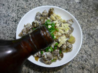 美味的香拌花螺做法图解6)